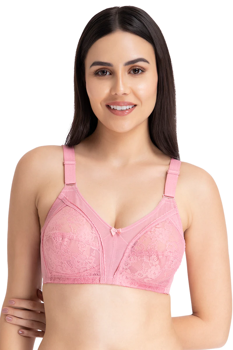 Amante Women's Pink Bra Amante Women's Pink Bra